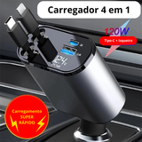 Carregador Portátil 4 em 1 (IOS & ANDROID)