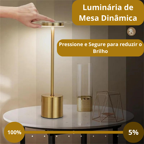 Luminária de Mesa Touch